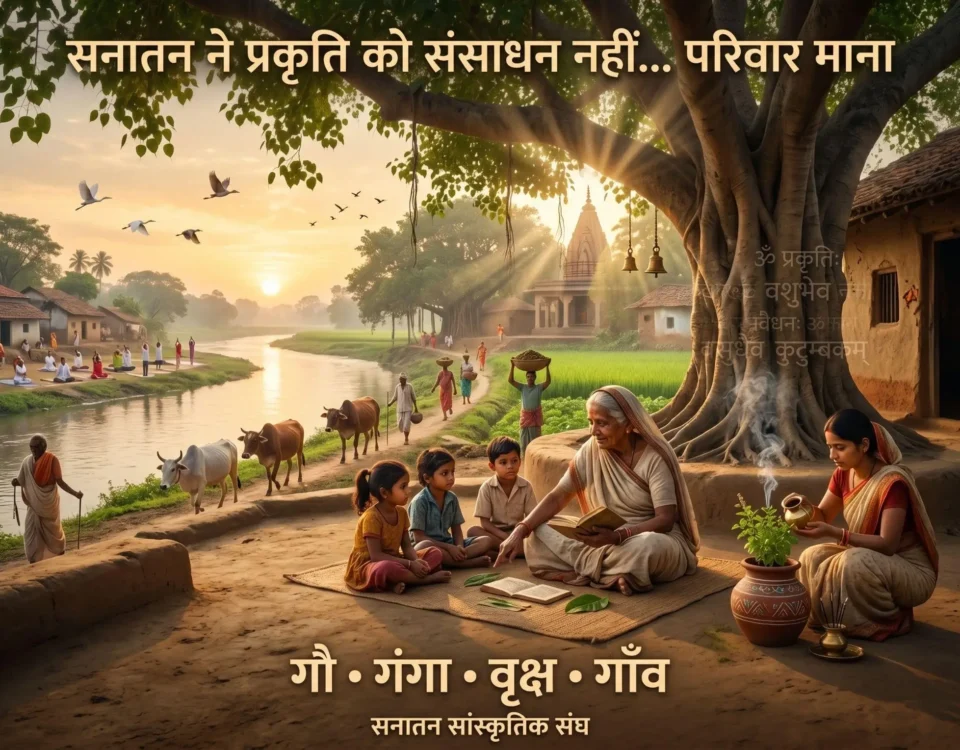 Indian Traditions Support Nature Sustainability
