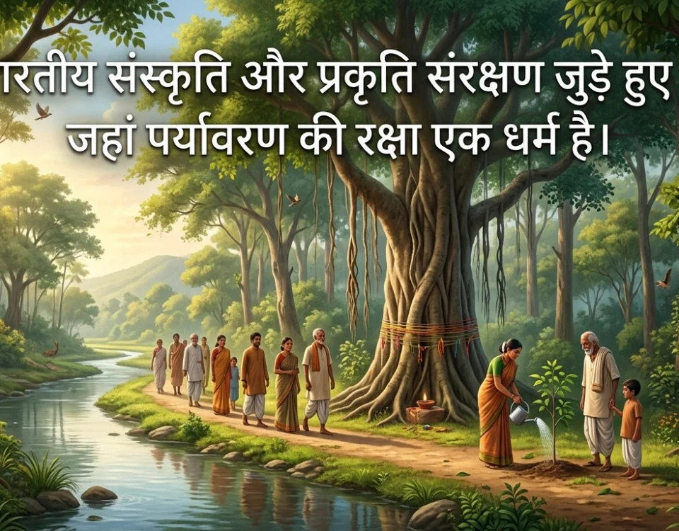 Indian Culture & Nature Conservation