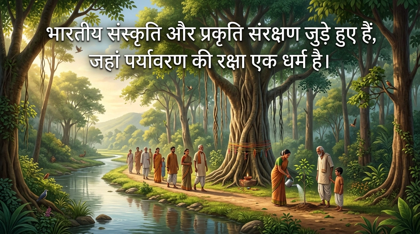 Indian Culture & Nature Conservation